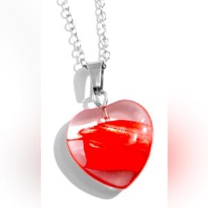🤍❤️🤍SHOWING MY HEART❗️PAPARAZZI “HEART EXHIBITION” RED NECKLACE❗️🤍❤️🤍